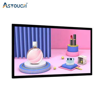 2K Digital Menu Boards For Advertising 58 Inch Signage Players Support Media FCC